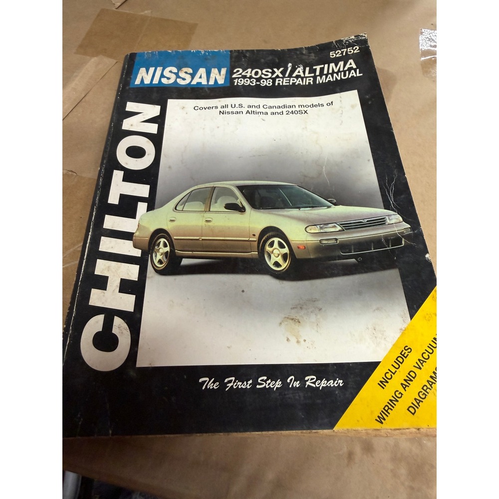 Chilton Nissan 240SX Altima 1993-1998 Repair Manual‎ 52752 Wiring Diagrams